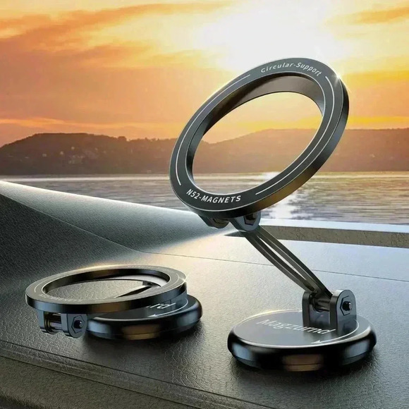 NWT: 360° Rotating Magnetic Phone Holder for Dashboard - Picture 1 of 6